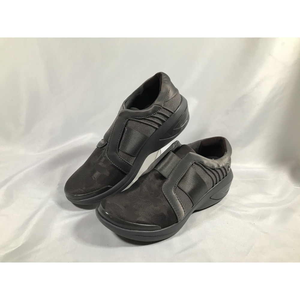 BZees Flavor Flats Gray Camo Print Slip-On Shoes Women's 25cm US‎ 8M UK 8 EU 38